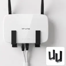 Suporte Roteador Wi-Fi Para Parede Sem Furo Fita 3M Organizador WiFi De Modem Universal
