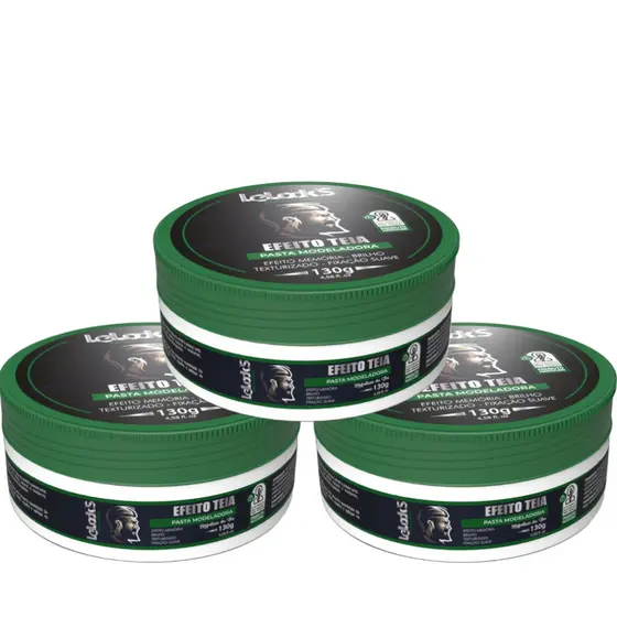 KIT 3 PASTAS FIXADORAS TEIA 130G