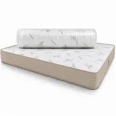 Colchão Casal D33 Ortopédico 188x138x12 Embalado A Vácuo Selo Inmetro Confortável Macio Resistente
