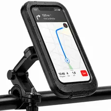 Suporte Celular Moto Bike Bicicleta À Prova D'água Gps Universal 360° Impermeavel Premium Guidão Touch