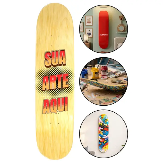Shape Para Decoração Personalizado com Três Lâminas e Várias Artes Para Sala Quarto