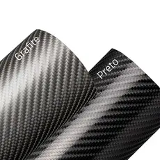 Vinil Adesivo Fibra de Carbono Automotivo Película Texturizada Plotagem Teto Capô Coluna Fita Moto