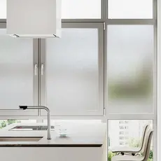 Vinil Adesivo Jateado Autocolante Decoração Para Vidro Box Porta Janela Rolo Cristal Liso Fosco