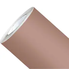 Papel Adesivo Vinil Envelopar Móveis Rose Fosco Imprimax Cobre Vecchio Largura de 60cm e 1,20mt