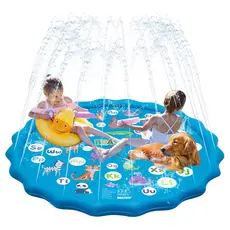 Brastoy 170Cm Splash Sprinkler Pad Piscina Chafariz Infantil