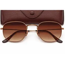 Óculos de Sol Hexagonal Feminino e Masculino | Estilo Retrô com Proteção UV400
