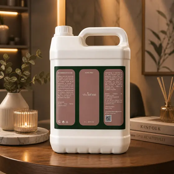 Home Spray Aromatizador de Ambientes profissional Lojas Famosas 1L/5L Ideal para Spray Nevoar
