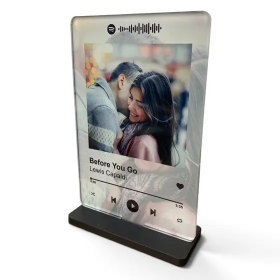 Placa Spotify Interativa - Diversos Modelos - Personalize!
