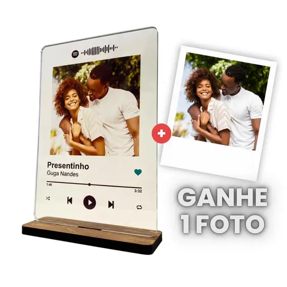 Placa Spotify Interativa - Personalize a sua!