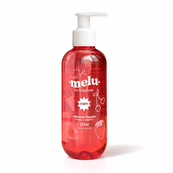 SABONETE LIQUIDO MAOS E CORPO 2x1 Fruit Salad 250ml Melu by Ruby Rose