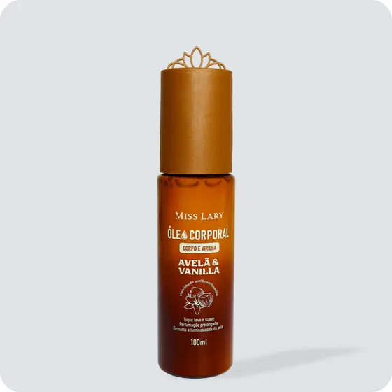 ÓLEO CORPORAL CORPO E VIRILHA 100ml Miss Lary