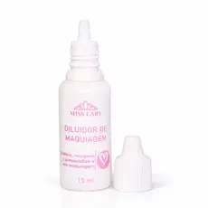 DILUIDOR DE MAQUIAGEM MISS LARY 15ml Recupera Potencializa Prolonga Make