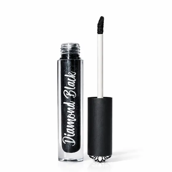 GLOSS MÁGICO DIAMOND BLACK MISS LARY Brilho Diamantado Holográfico