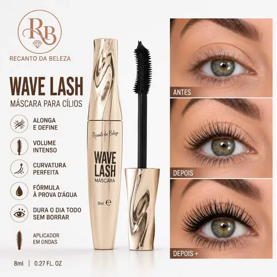Máscara de cilios wave lash luisance