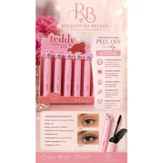 Máscara de cílios Peel Off vivai Teddy
