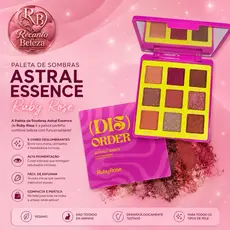 Paleta de Sombras Astral Essence de Ruby Rose é a paleta perfeita: combina beleza com funcionalidade!