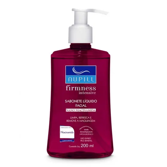 Nupill Sabonete Facial Nano Niacinamida Pele Sensível 200ml