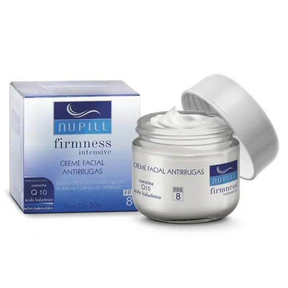 Nupill Creme Antirrugas Q10 + Ácido Hialurônico 50g