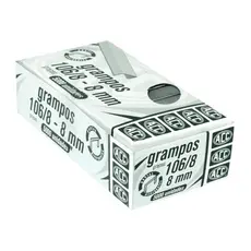 Grampo grampeador 106/8 galvanizado 5000 un Acc