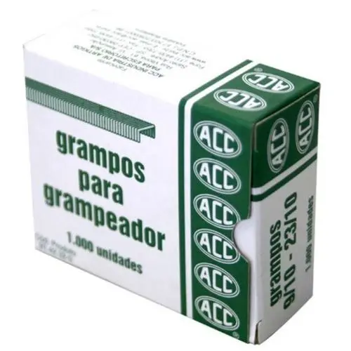 Grampo grampeador 23/10-9 galvanizado 1000 un Acc