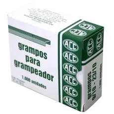 Grampo grampeador 23/10-9 galvanizado 1000 un Acc