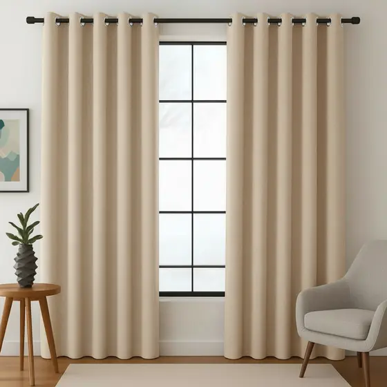 Cortina Oxford 3,00m x 2,30m Sala e Quarto Bainha Reforçada Premium