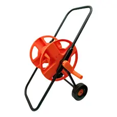 Suporte Enrolador de Mangueira C/ Rodinhas 45 Metros Jardim