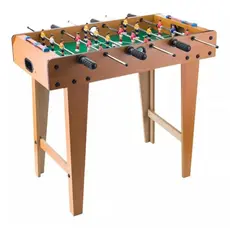 Mini Mesa de Pebolim Totó Infantil com Pés 63cm Altura Completa Jogo de Mesa Brinquedo Família Lazer