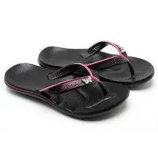 Sandália Chinelo Feminino Alcalay Anatômico Confortável Borboleta Metal