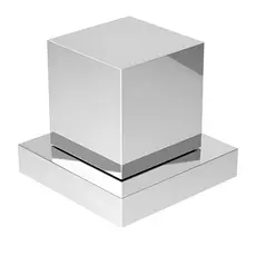 Acabamento Quadrado De ABS Para Registro Chuveiro Pressão Gaveta Cromado 1/2 Ou 3/4 Padrão Deca