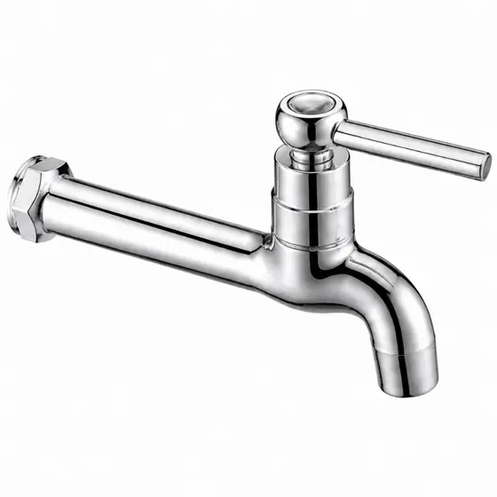 Torneira Tanque Jardim Cozinha Garagem Parede Abs 17cm 1/4v Cromada