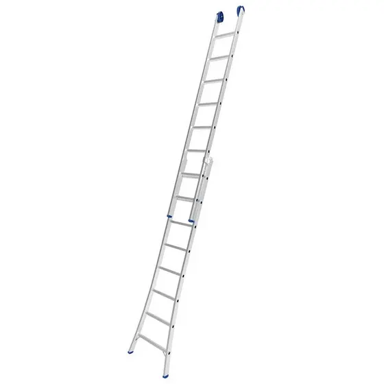Escada Extensível 3x1 2x8 Degraus em Alumínio Suporta 150kg Antiderrapante - Mor