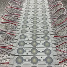 KIT Com 200 peças  Led Modular LED 12V 3 LEDs 1.5W – IP67 | Branco Frio ou Branco Quente
