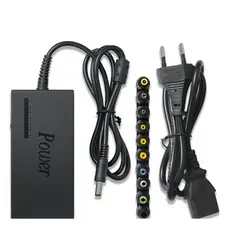 Fonte Carregador Universal Notebook Laptop computador 12v a 24v 10 Plug Compatível com 110V e 220V