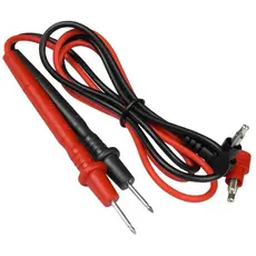 Kit com 3 cabos de teste de 1000 V e ângulo de 90° para multímetro, voltímetro e amperímetro BOMVINK original.