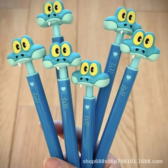 1 Pçs Louco Zootopia Gary Cobra Dos Desenhos Animados Imprensa Caneta Esferográfica Novo Papelaria