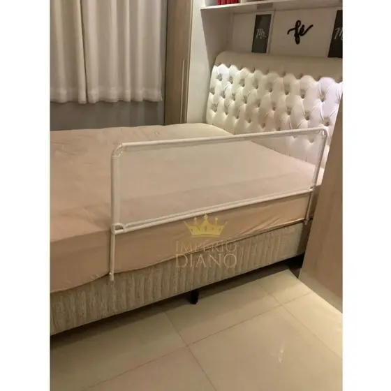 Grade Proteção Para Cama Bebês 68CM 84CM 116CM Crianças Protetor Resistente Dobrável Lateral