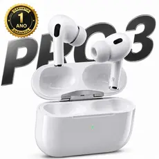 Par De Fones Sem Fio Tws Pro 3 Bluetooth 5.3 Com Case De Recarga Rapida Para Smartphone E Tablet