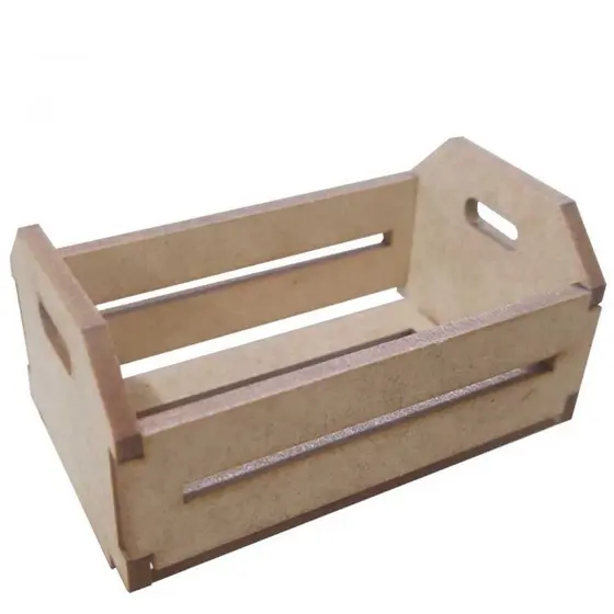 Kit com 20 Caixotinhos Em Madeira Caixote em Mdf Claro Lembrancinha Corte Laser UD