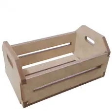 Kit com 20 Caixotinhos Em Madeira Caixote em Mdf Claro Lembrancinha Corte Laser UD