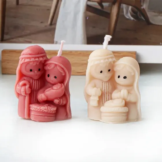 Molde Silicone Vela  Sagrada Família