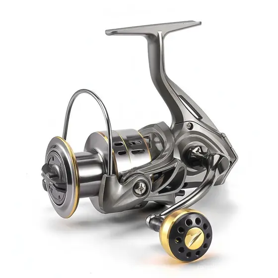 Carretilha de pesca com isca para uso transfronteiriço, carretilha de pesca para arremesso de longa distância, carretel