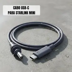 Cabo USB C Para Starlink Mini Antena Gen4 Gen5 Geração Rápida Usb Tipo C Magnético Conector Veicular