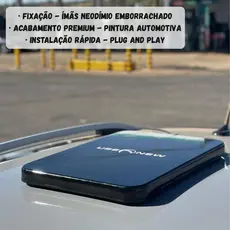 Suporte Antena Starlink Gen 2 Veicular Com Ímãs Geração Standard Case Base Veicular Carro Internet