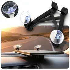 Suporte Painel Para Antena Starlink Mini Gen4 Duas Ventosas Anti Multa Veicular Carro Case Vidro