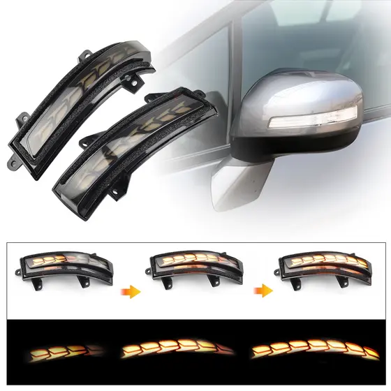 Dynamic Blinker for Honda Civic 9th MK9 Jade Crider City LED Turn Signal light side mirror lamp 2011-2015