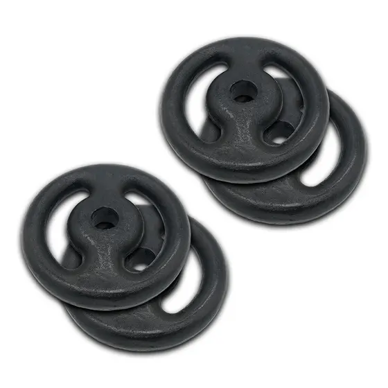 Kit 2 Pares (4 Unidades) De Anilha Pintada 5kg | Anilha Para Halter De Peso Para Musculação Treino Em Casa Peso De Academia