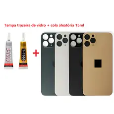 Tampa Traseira De Vidro Fosco Iph 11 Pro 11 Pro Max | PRODUTO NOVO