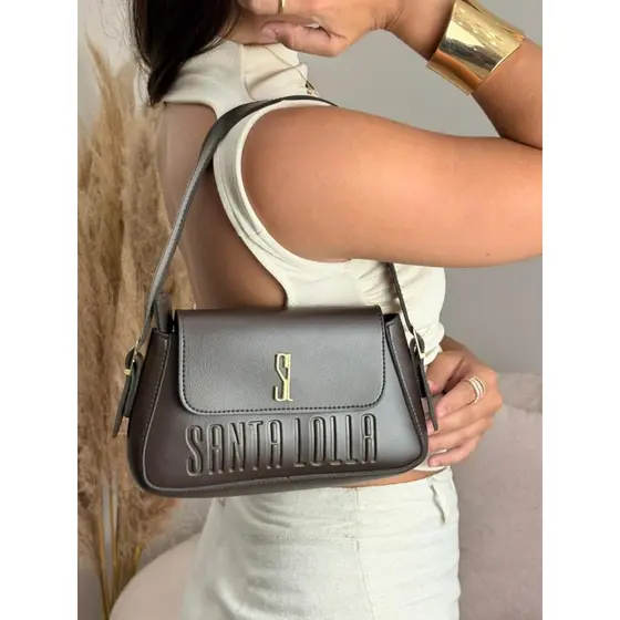 Bolsa de ombro pequena feminina com alça transversal ajustável meia lua lançamento