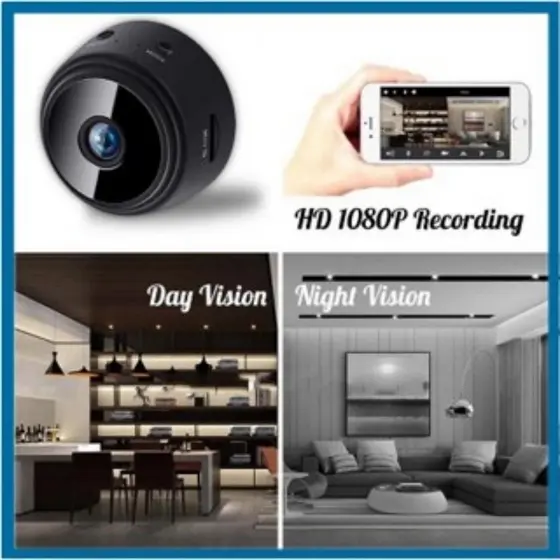 Camera A9 Visão noturna HD Mini Wifi Câmera Hd 720 P Night Vision Sem Fio Vigilância